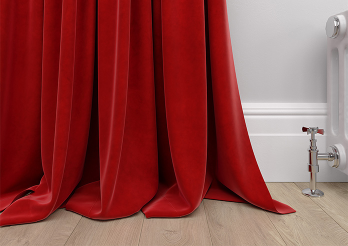 Odessa Velvet, Scarlet - Made to Measure Curtains - Image 6